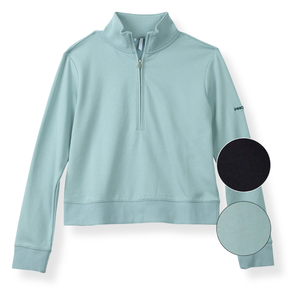 ProWood Women's TravisMathew Cloud Fleece Half-Zip