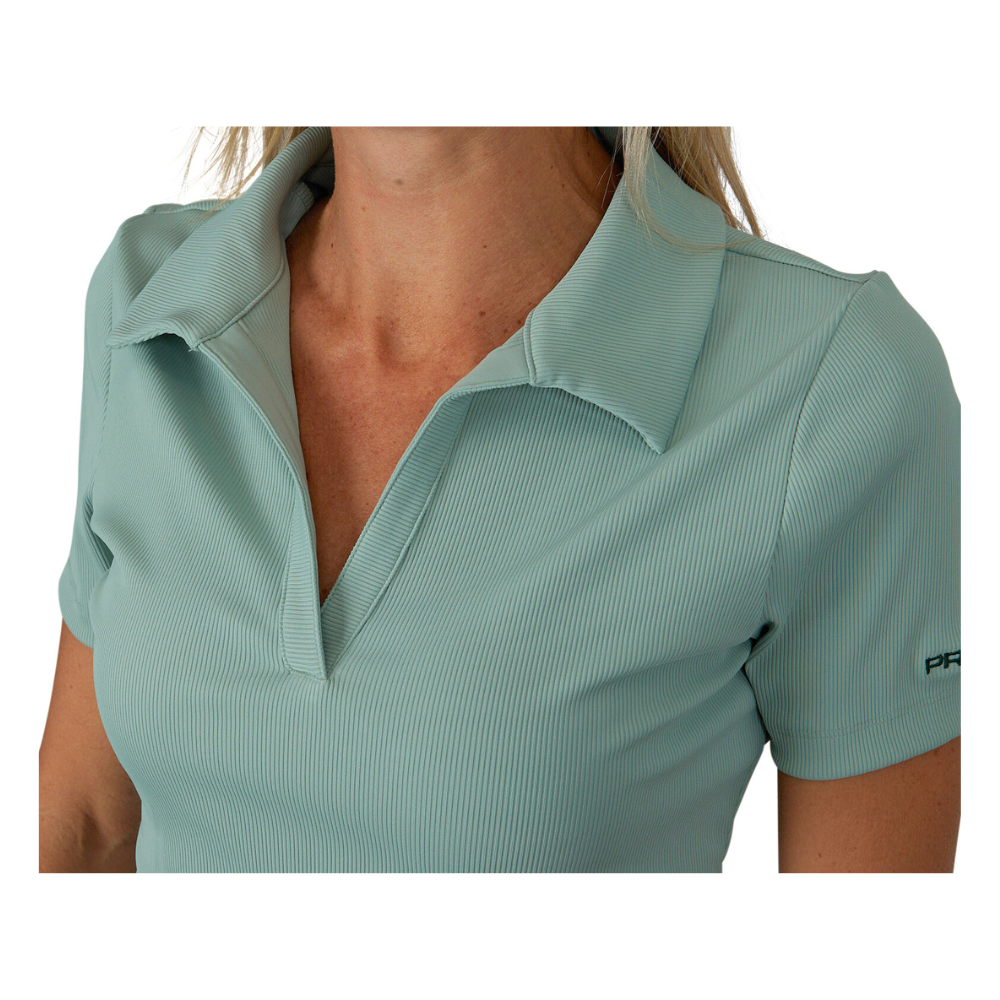 ProWood Women's TravisMathew Moveknit V-Neck Polo