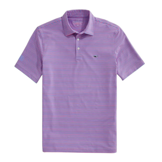 Mens Vineyard Vines Bradley Stripe Sankaty Polo