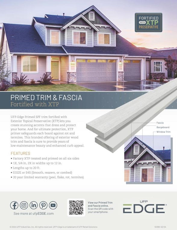 UFP-Edge Primed SPF XTP Trim Flyer