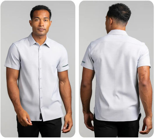 ProWood Men's BYLT Short Sleeve Button Down