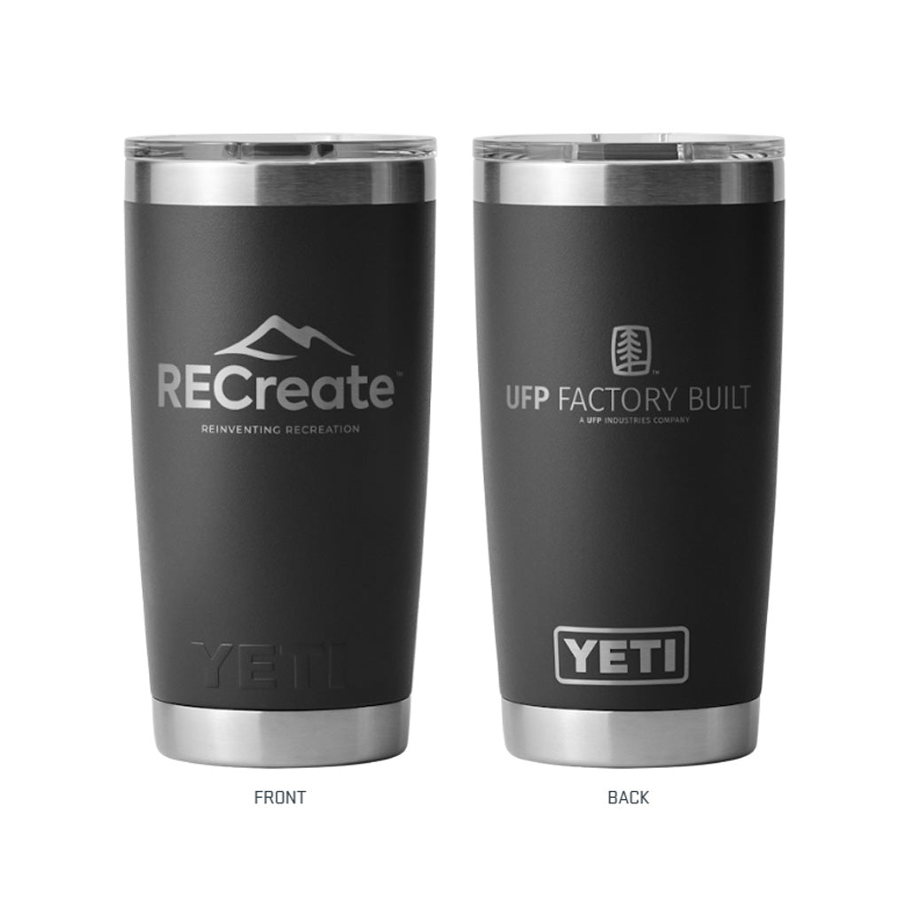 RECreate/Factory Built Yeti 20 oz Rambler Tumbler (OFC) – UFP Gear